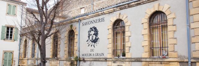 Façade De La Savonnerie Du Moulin à Grain