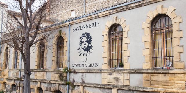 Façade De La Savonnerie Du Moulin à Grain